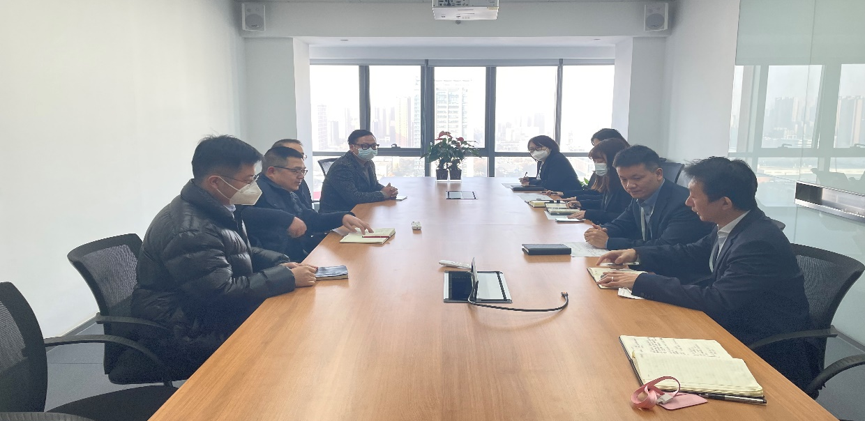 長安財通與陜西金融資產(chǎn)管理股份有限公司、融創(chuàng)西北公司座談交流